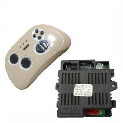PATOYS | HH - 670K - 2.4G 12V Receiver Remote Control and Transmitter for Baby Electric car - PATOYS