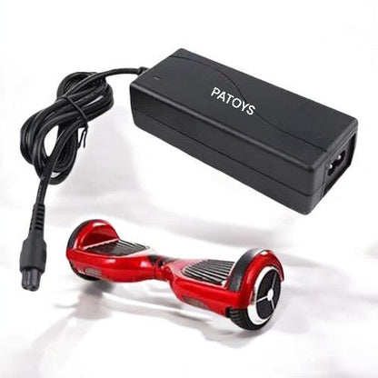 PATOYS | Hover Board Charger Autocut Chargers with Indication Input: 220v - 240V 50/60Hz Output: 42V/2amp - PATOYS