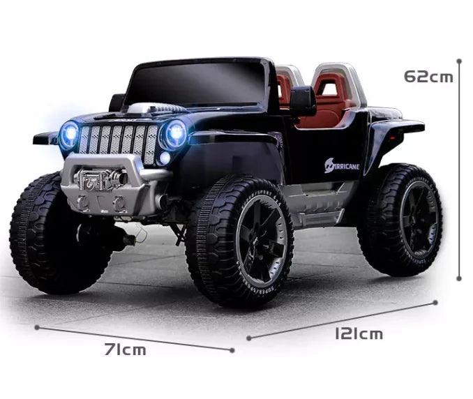PATOYS | Hurricane Kids Car, Rechargeable Battery - Operated Ride on Jeep for Kids Big jeep - PATOYS
