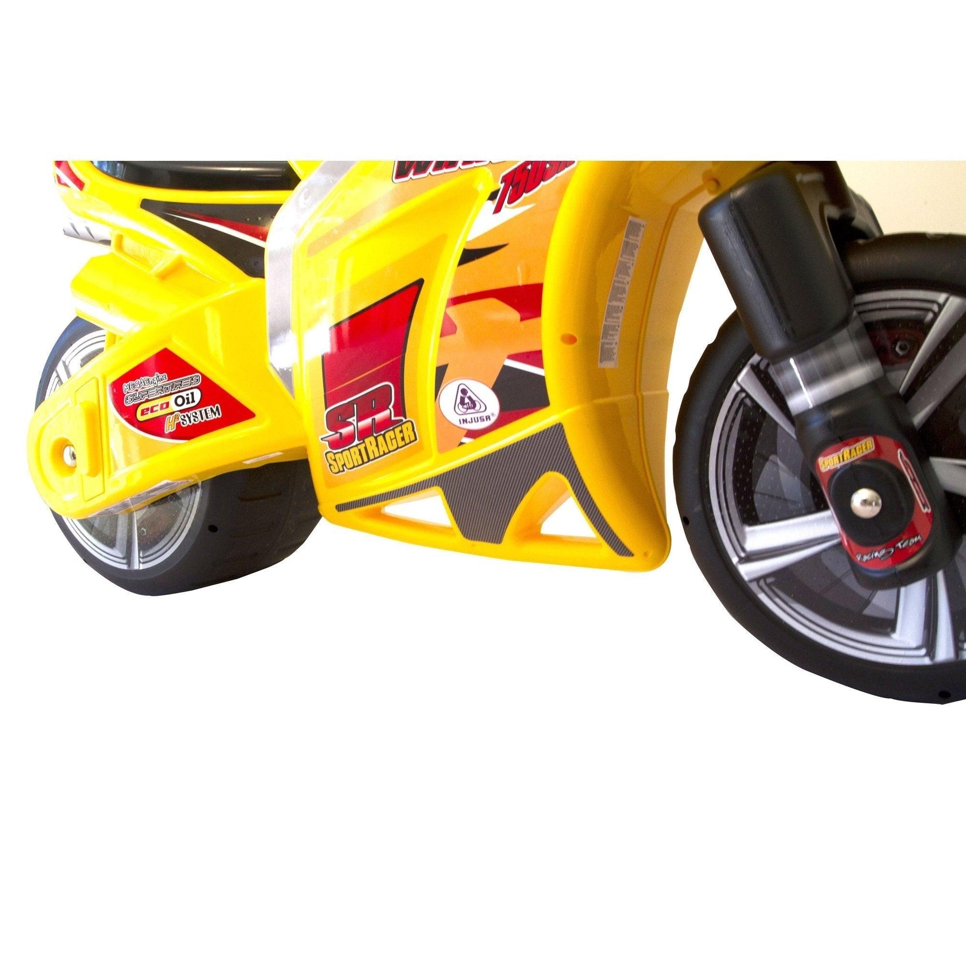 PATOYS | Injusa | Foot to Floor Winner Ride - on Yellow Recommended for Children 3+ - PATOYS