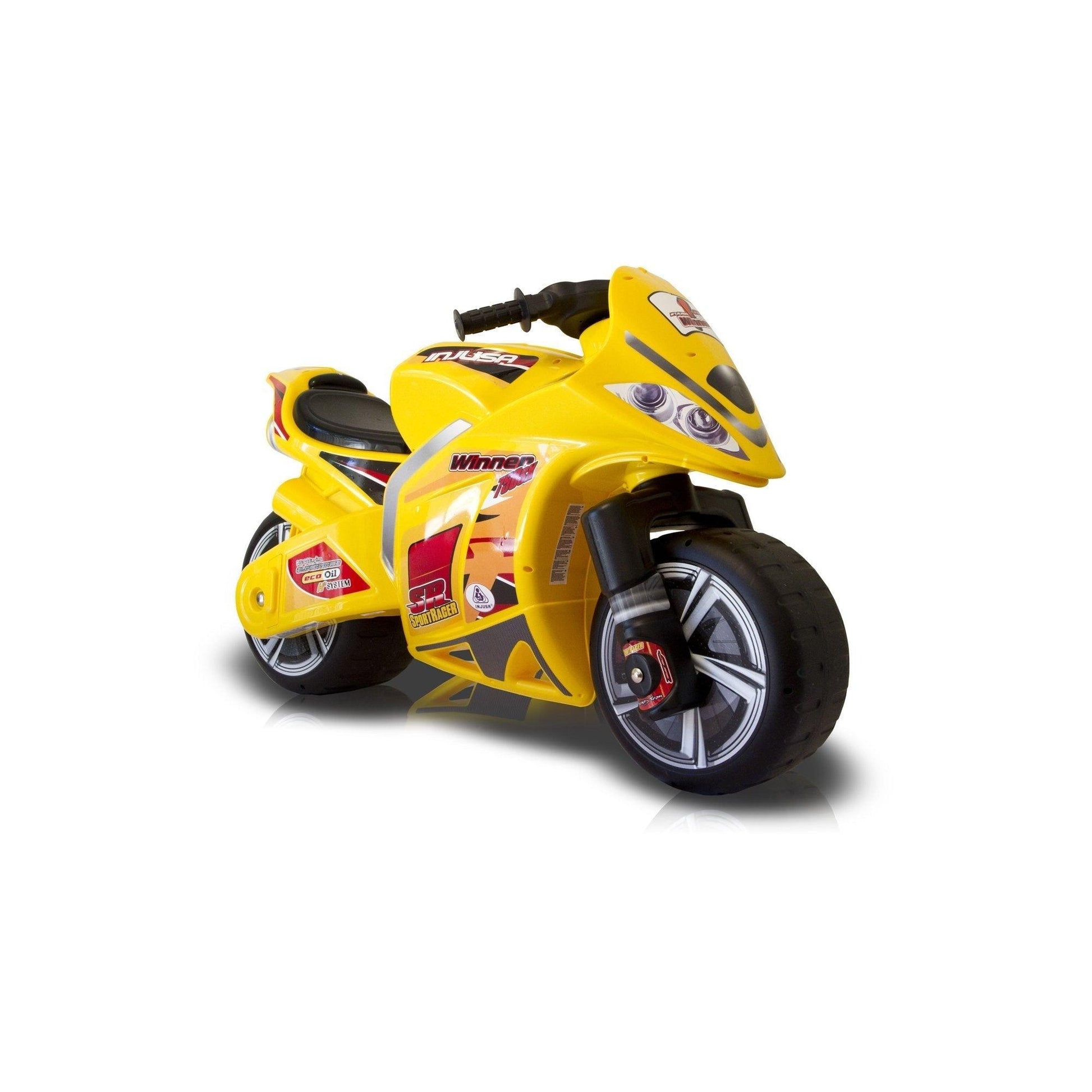 PATOYS | Injusa | Foot to Floor Winner Ride - on Yellow Recommended for Children 3+ - PATOYS