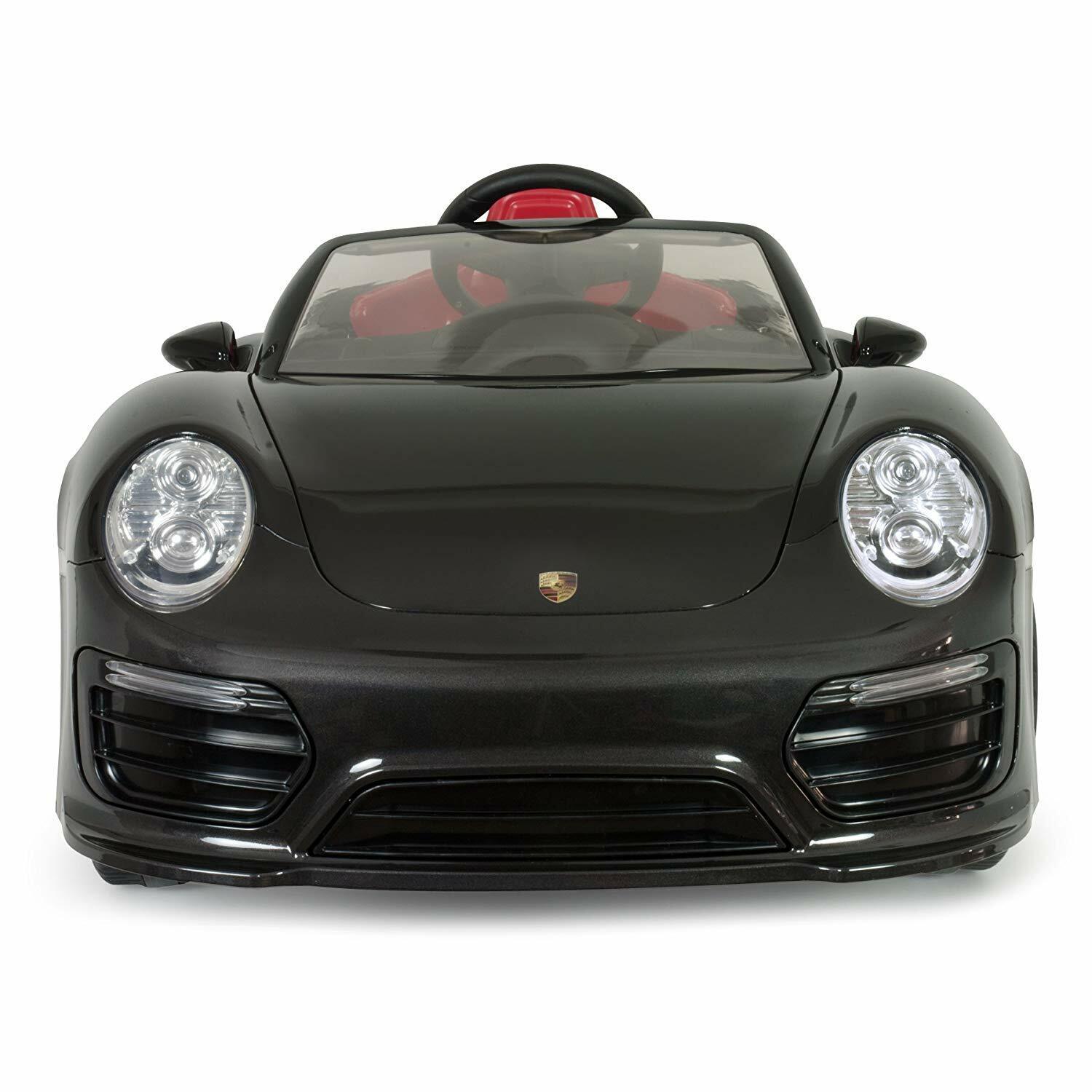 PATOYS | Injusa | Official Licensed Porsche12V Car for Kids 911 Turbo S Special Black Edition - PATOYS