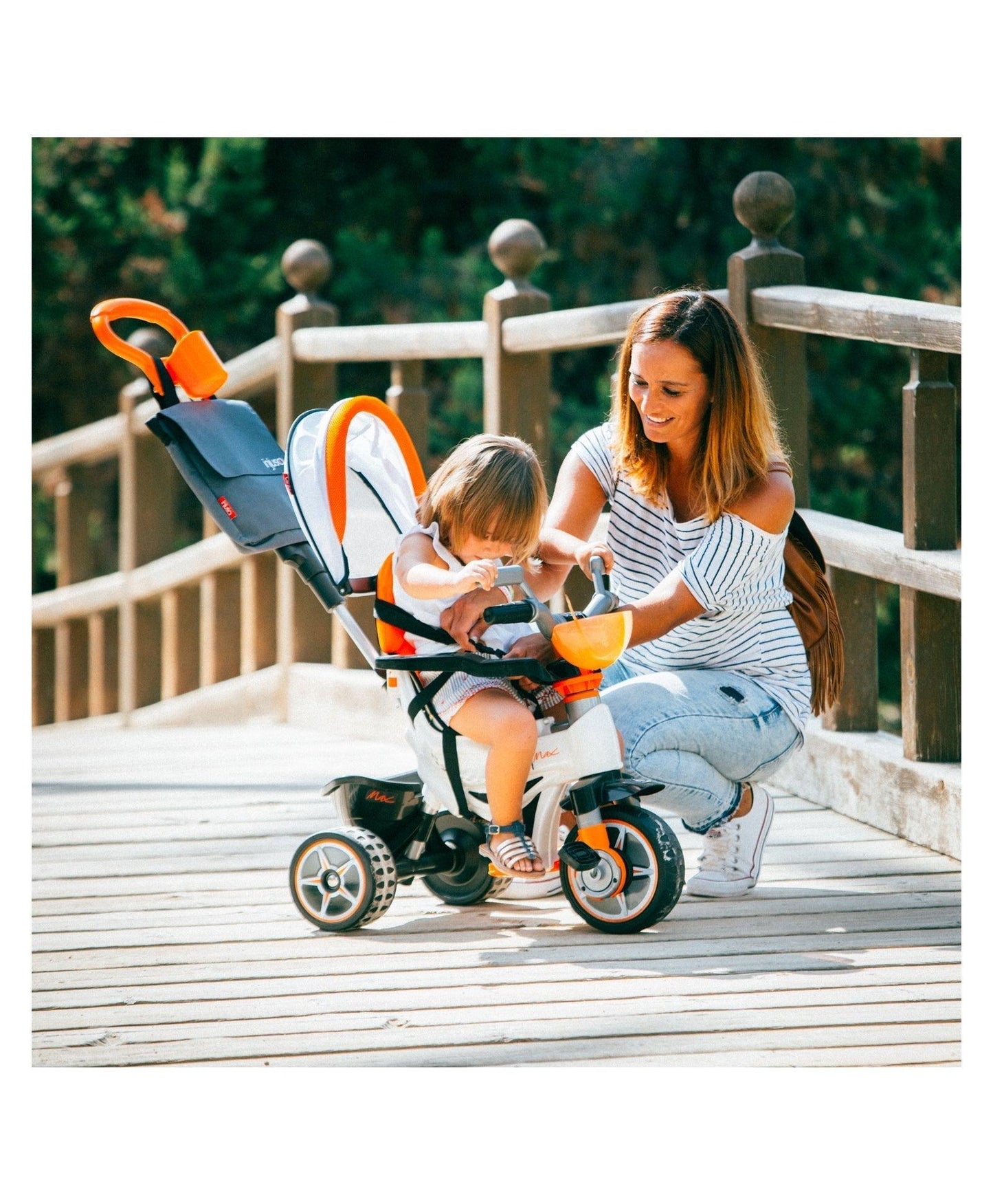 PATOYS | Injusa | Trike Body Max for Babies from 10 Months, with Parental Control of Direction - 3254 - PATOYS