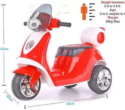 PATOYS | Kids 6V Battery Operated Fashion Icon Scooter M5188 for kids - PATOYS