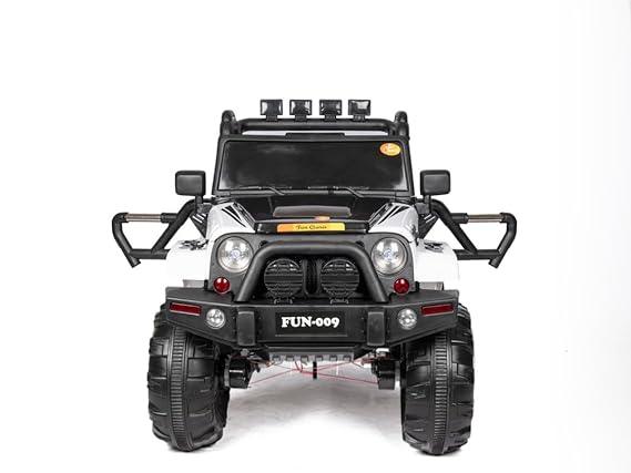 PATOYS | Kids Battery Operated 4x4 Big Size Jeep 12V Battery Jeep Battery Operated Ride On Jeep - PATOYS