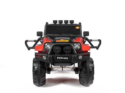 PATOYS | Kids Battery Operated 4x4 Big Size Jeep 12V Battery Jeep Battery Operated Ride On Jeep - PATOYS - PATOYS