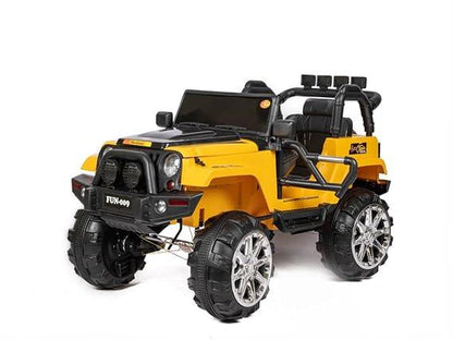 PATOYS | Kids Battery Operated 4x4 Big Size Jeep 12V Battery Jeep Battery Operated Ride On Jeep - PATOYS - PATOYS