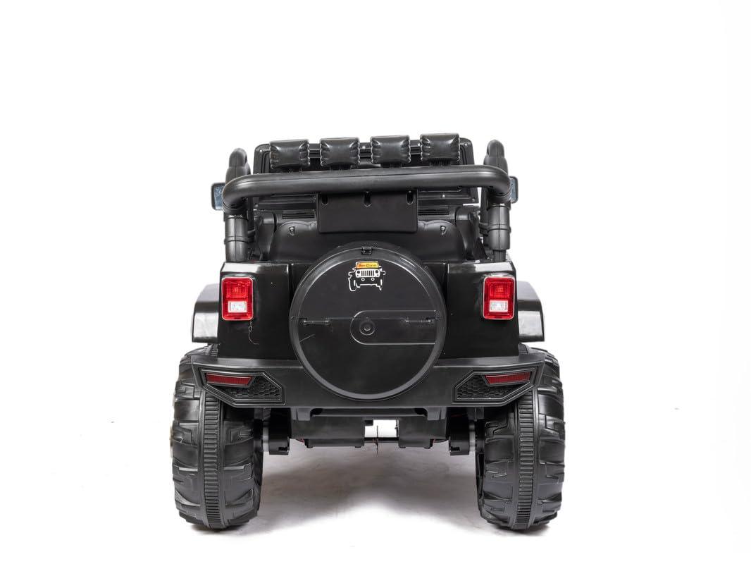 PATOYS | Kids Battery Operated 4x4 Big Size Jeep 12V Battery Jeep Battery Operated Ride On Jeep - PATOYS - PATOYS