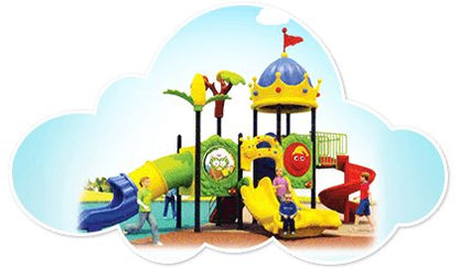 PATOYS | Made Multi Play System Castle Tunnel Play Yard - PATOYS - PATOYS