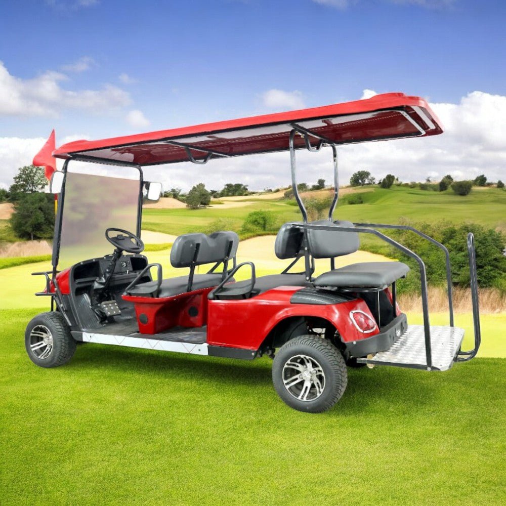 PATOYS | Neo Medley Golf Cart 2+4 seater with Power steering 60v 100ah battery operated - PATOYS - Golf - Cart - 2+4