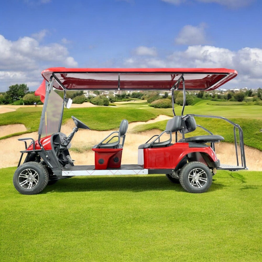 PATOYS | Neo Medley Golf Cart 2+4 seater with Power steering 60v 100ah battery operated - PATOYS - Golf - Cart - 2+4