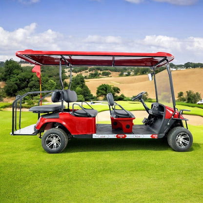 PATOYS | Neo Medley Golf Cart 2+4 seater with Power steering 60v 100ah battery operated - PATOYS - Golf - Cart - 2+4