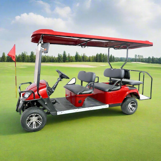 PATOYS | Neo Medley Golf Cart 2+4 seater with Power steering 60v 100ah battery operated - PATOYS - Golf - Cart - 2+4