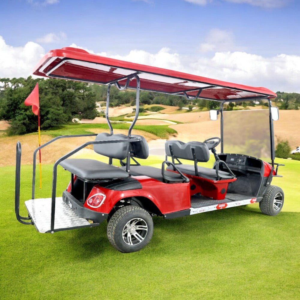 PATOYS | Neo Medley Golf Cart 2+4 seater with Power steering 60v 100ah battery operated - PATOYS - Golf - Cart - 2+4