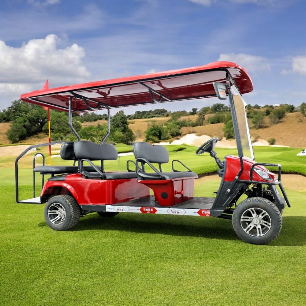 PATOYS | Neo Medley Golf Cart 2+4 seater with Power steering 60v 100ah battery operated - PATOYS - Golf - Cart - 2+4