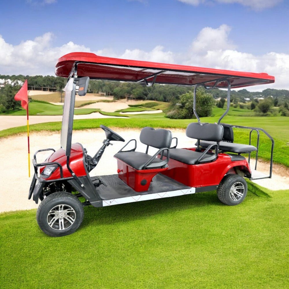 PATOYS | Neo Medley Golf Cart 2+4 seater with Power steering 60v 100ah battery operated - PATOYS - Golf - Cart - 2+4