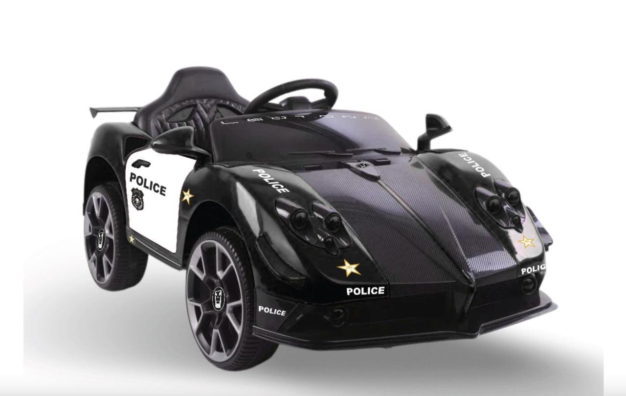 PATOYS | New 2023 Police Car For Kids Ferrari Turbo F8 12V With Parental Remote Control - PATOYS