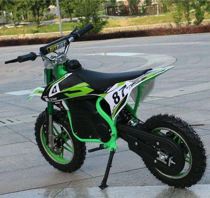 PATOYS | 87 dirt bike for child runs on a 24V battery up to 12 years kids Ride on Bike PATOYS