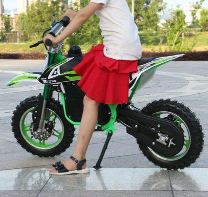 PATOYS | 87 dirt bike for child runs on a 24V battery up to 12 years kids Ride on Bike PATOYS