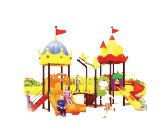 PATOYS | Outdoor Multi Playstation mega castle play yard 3 - 9 years kids - PATOYS