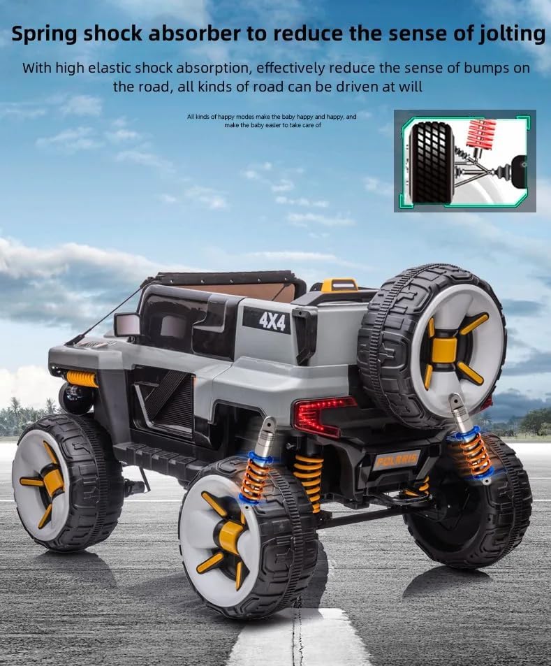 PATOYS | Polaris 5388 Kids Jeep Heavy Duty Massive Ultra Jumbo size With 150 Kg Weight Capacity - PATOYS - 5388