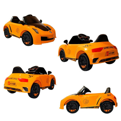 PATOYS | Rambo - Lamboo Best Electric Car for Kids, Remote with Swing Function LFC - YKL - 2688 | Orange - PATOYS