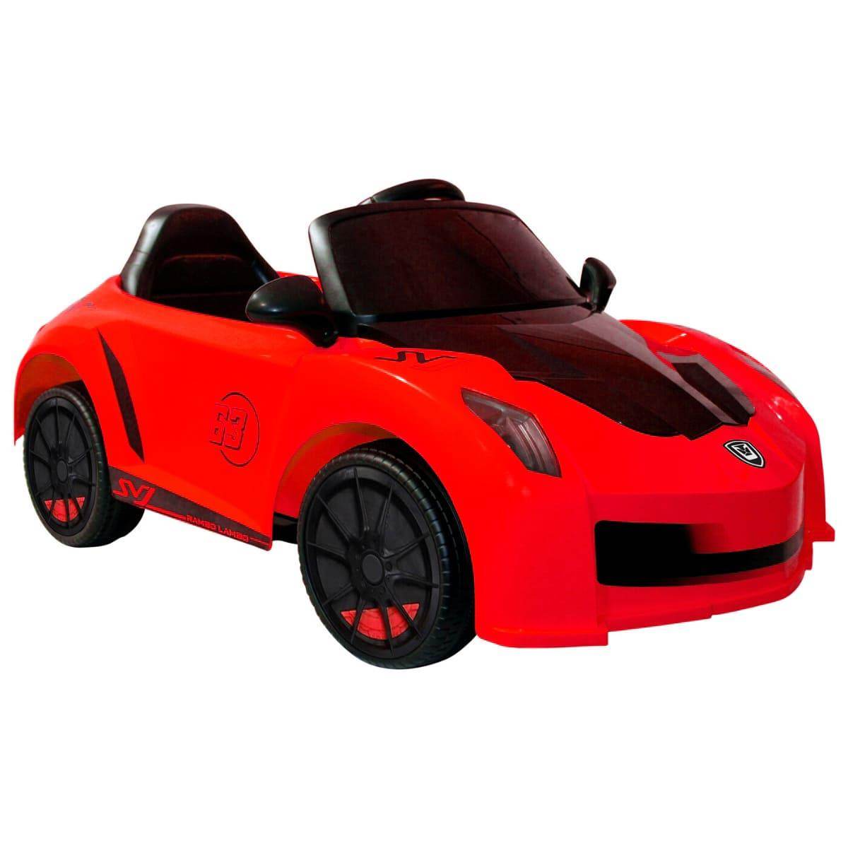 PATOYS Rambo Lamboo Best Electric Car for Kids Remote with Swing Function LFC YKL 2688 Red PATOYS