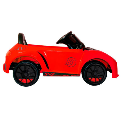 PATOYS | Rambo - Lamboo Best Electric Car for Kids, Remote with Swing Function LFC - YKL - 2688 | Red - PATOYS