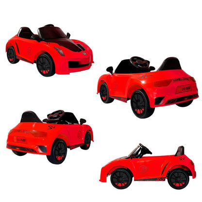 PATOYS | Rambo - Lamboo Best Electric Car for Kids, Remote with Swing Function LFC - YKL - 2688 | Red - PATOYS