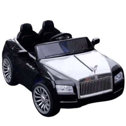 PATOYS | Rolls Royce Rechargeable Ride On Car For Kids & Toddlers With Remote Control - Black - PATOYS