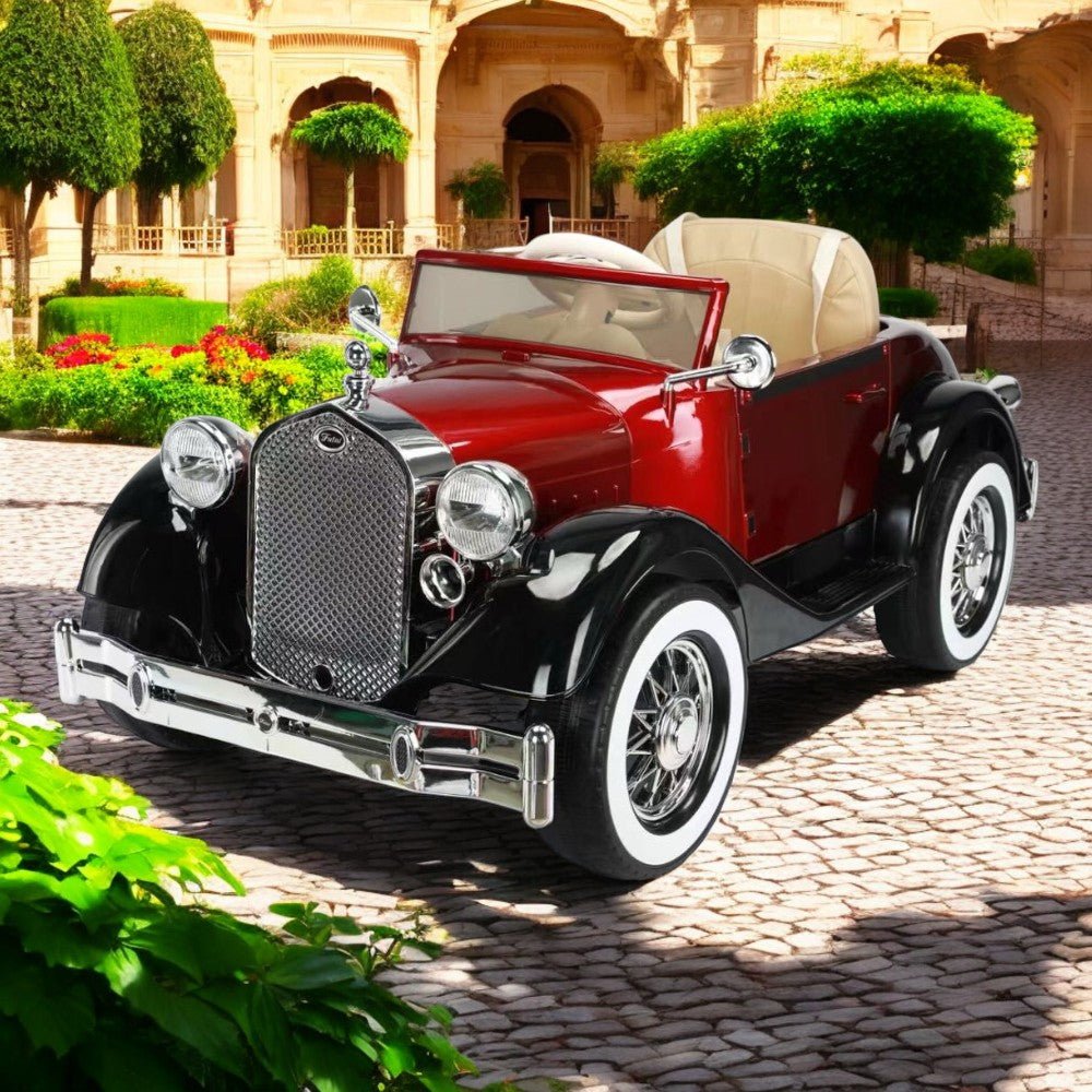 PATOYS | Rolls Royce Vintage Style Kids 12V Car 4x4 Ride - Ons Car - PATOYS - MD - 7988