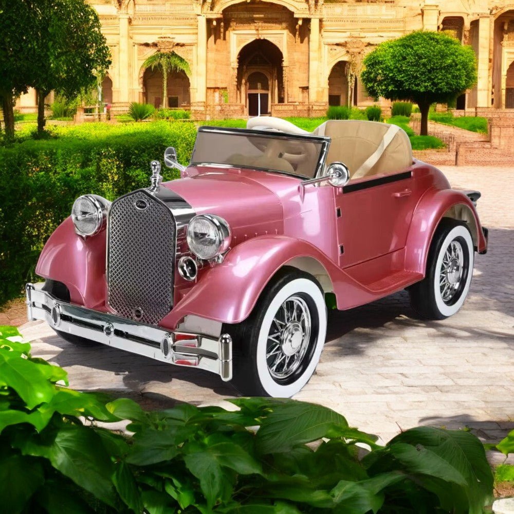 PATOYS | Rolls Royce Vintage Style Kids 12V Car 4x4 Ride - Ons Car - PATOYS - MD - 7988