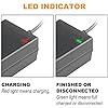 PATOYS | SMPS 42V 1.6A Battery Charger 3 - Prong Inline Connector for 36V Lithium Battery, Power Adapter Auto - Cut Off - PATOYS