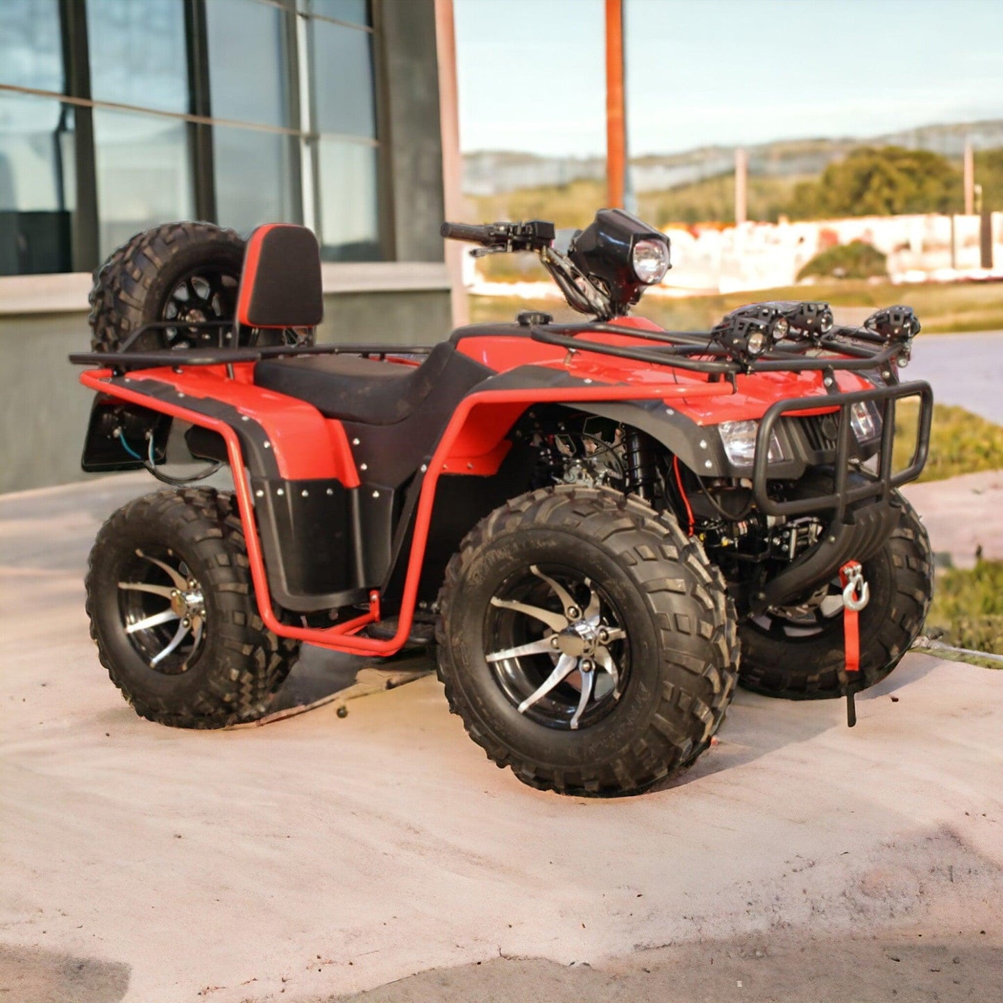 PATOYS | Super Hunk Atv 250cc (Red) - PATOYS