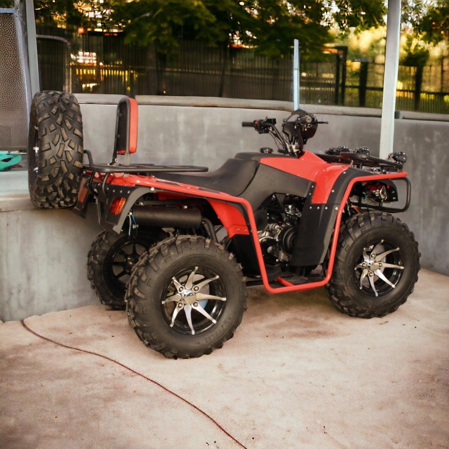 PATOYS | Super Hunk Atv 250cc (Red) - PATOYS