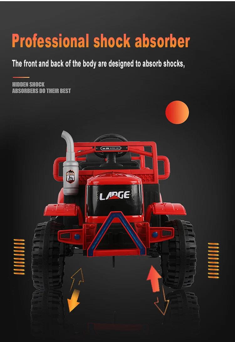 PATOYS | Super pull wind tractor truck battery operated off - road vehicle - PATOYS