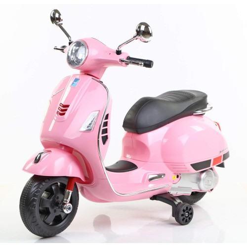 PATOYS Vespa Rechargeable Battery Operated 12v Ride on Scooter for Kids 3 to 7 Years PATOYS