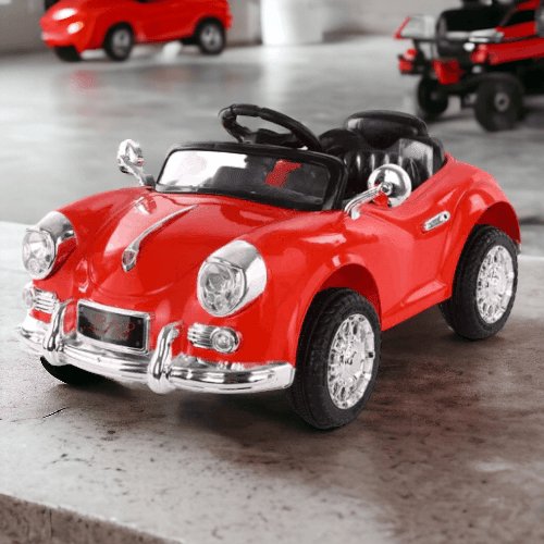 PATOYS | vintage electric cars Lovely design 6 volt kids ride on car up to 5 years - PATOYS