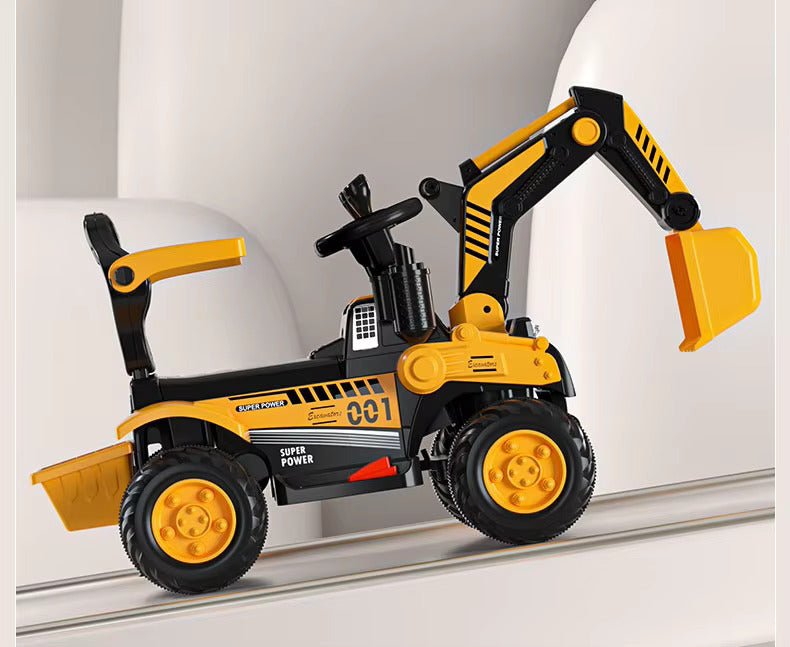 PATOYS | XZ970 Battery Operated Ride - On JCB - Excavator - PATOYS - XZ970 - red